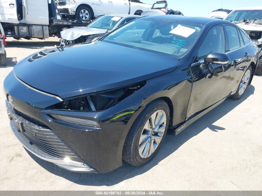 2023 Toyota Mirai Xle VIN: JTDAAAAA1PA010426 Lot: 40198782