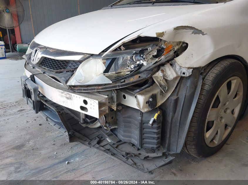 2009 Honda Civic Lx VIN: 2HGFA16589H356724 Lot: 40198784