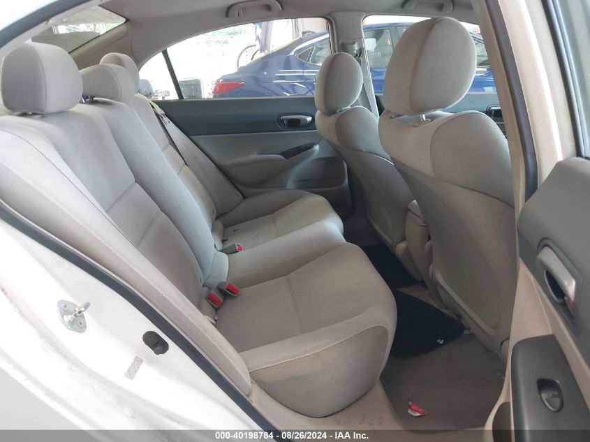 2009 Honda Civic Lx VIN: 2HGFA16589H356724 Lot: 40198784