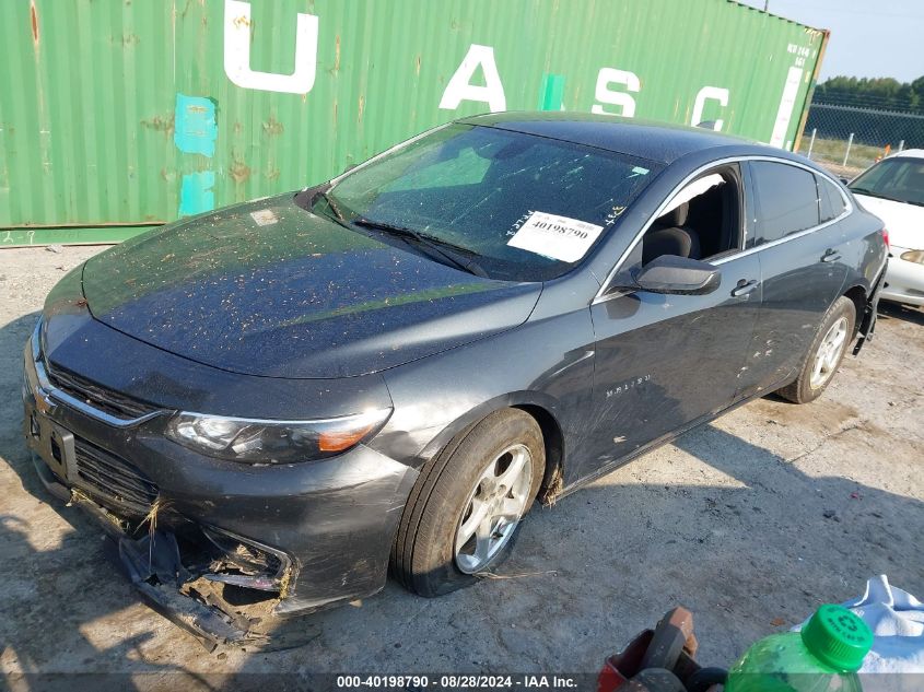 1G1ZB5ST6HF291384 2017 CHEVROLET MALIBU - Image 2