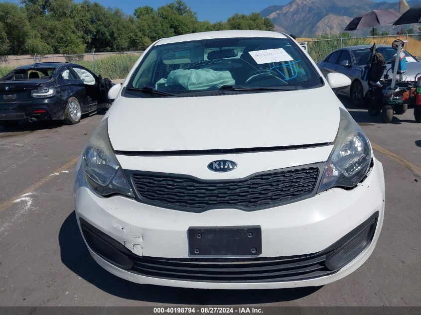 2015 Kia Rio Lx VIN: KNADM4A34F6441042 Lot: 40198794