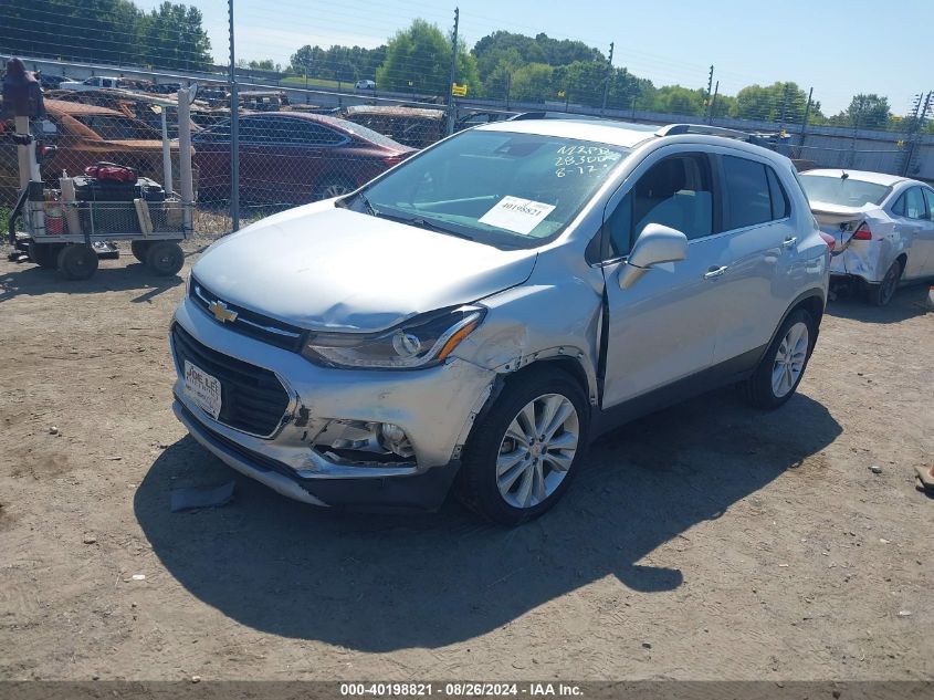 3GNCJMSB4HL267289 2017 CHEVROLET TRAX - Image 2