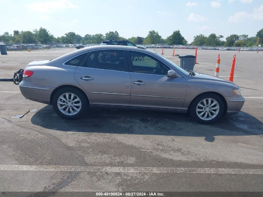 2006 Hyundai Azera Limited/Se VIN: KMHFC46F66A112787 Lot: 40198824