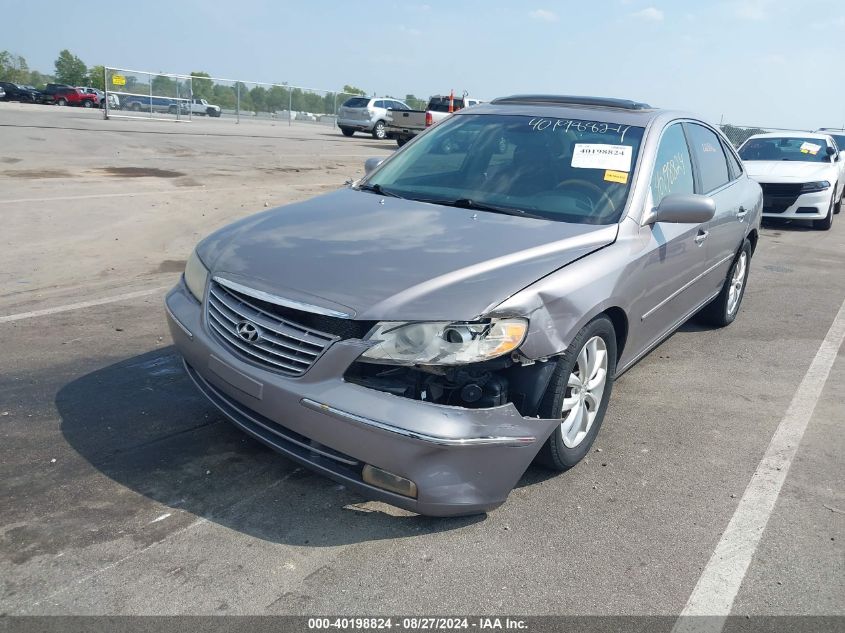 2006 Hyundai Azera Limited/Se VIN: KMHFC46F66A112787 Lot: 40198824