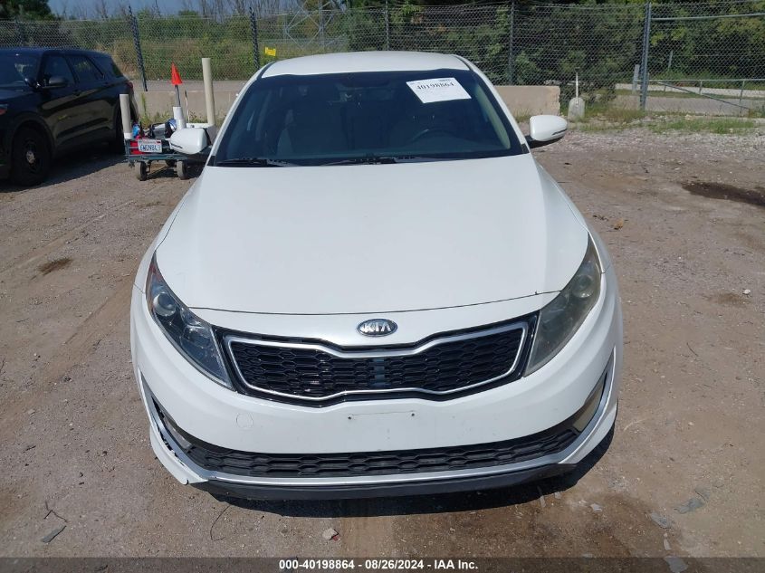 2012 Kia Optima Hybrid Ex VIN: KNAGM4AD0C5035122 Lot: 40198864