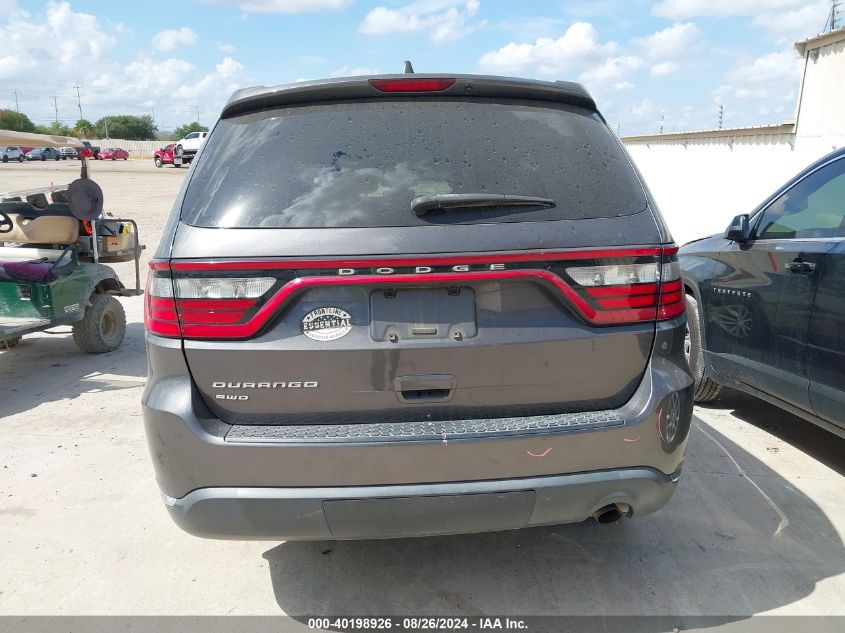 2017 Dodge Durango Sxt Awd VIN: 1C4RDJAG4HC898481 Lot: 40198926