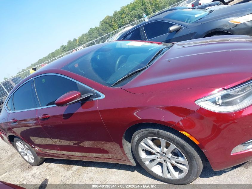 2015 CHRYSLER 200 LIMITED - 1C3CCCAB0FN571154