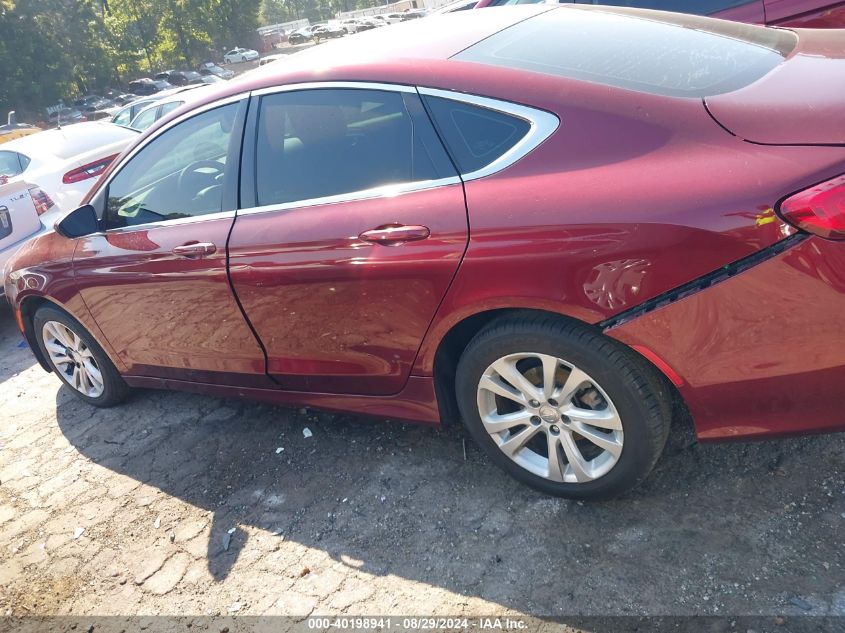 2015 CHRYSLER 200 LIMITED - 1C3CCCAB0FN571154