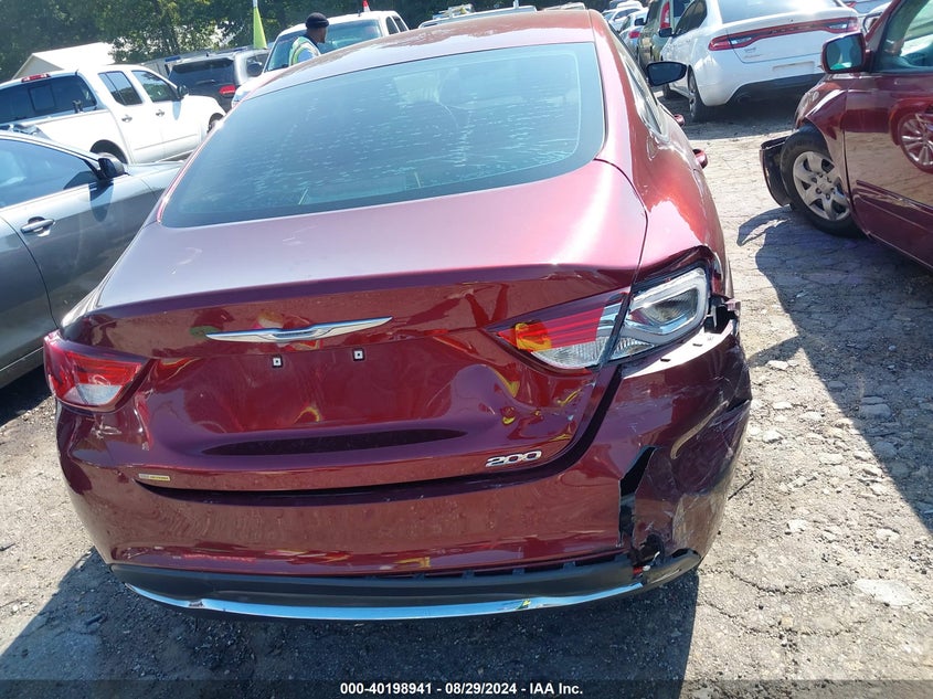 2015 CHRYSLER 200 LIMITED - 1C3CCCAB0FN571154