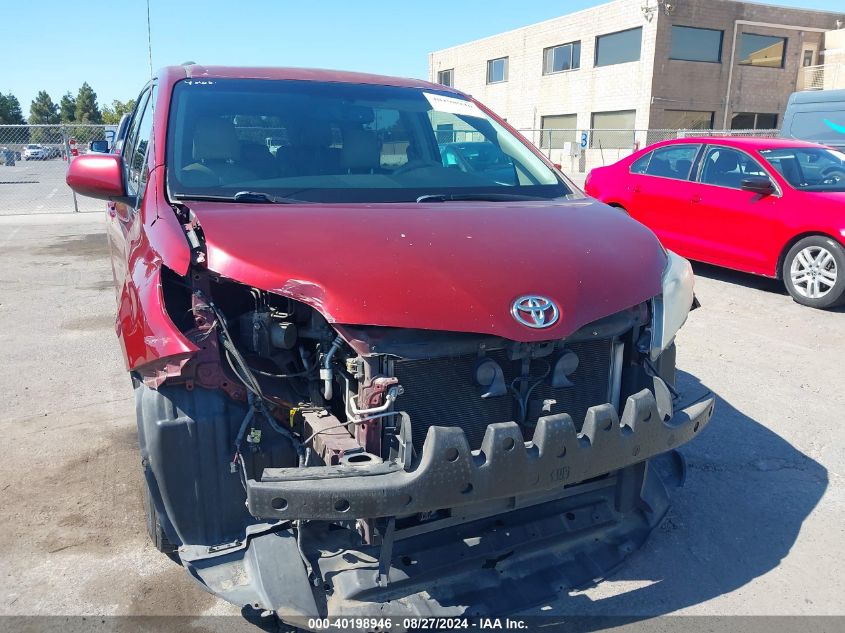 5TDYK3DC4BS017466 2011 Toyota Sienna Xle V6