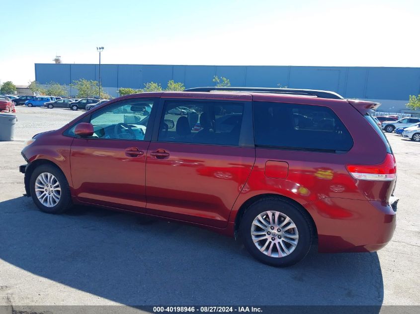 2011 Toyota Sienna Xle V6 VIN: 5TDYK3DC4BS017466 Lot: 40198946