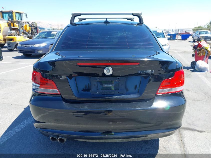 2012 BMW 128I VIN: WBAUP9C53CVS94068 Lot: 40198972