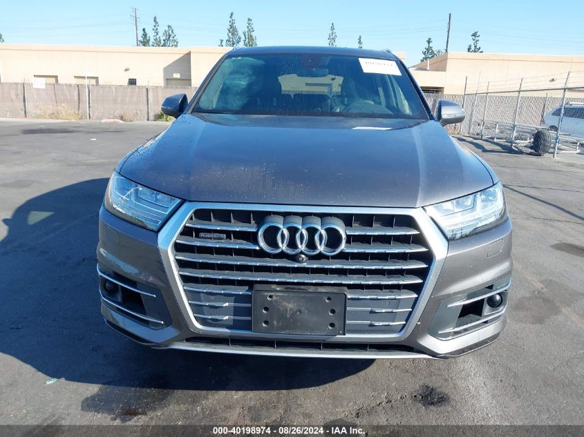 2019 Audi Q7 55 Premium/55 Se Premium VIN: WA1LAAF73KD007664 Lot: 40198974