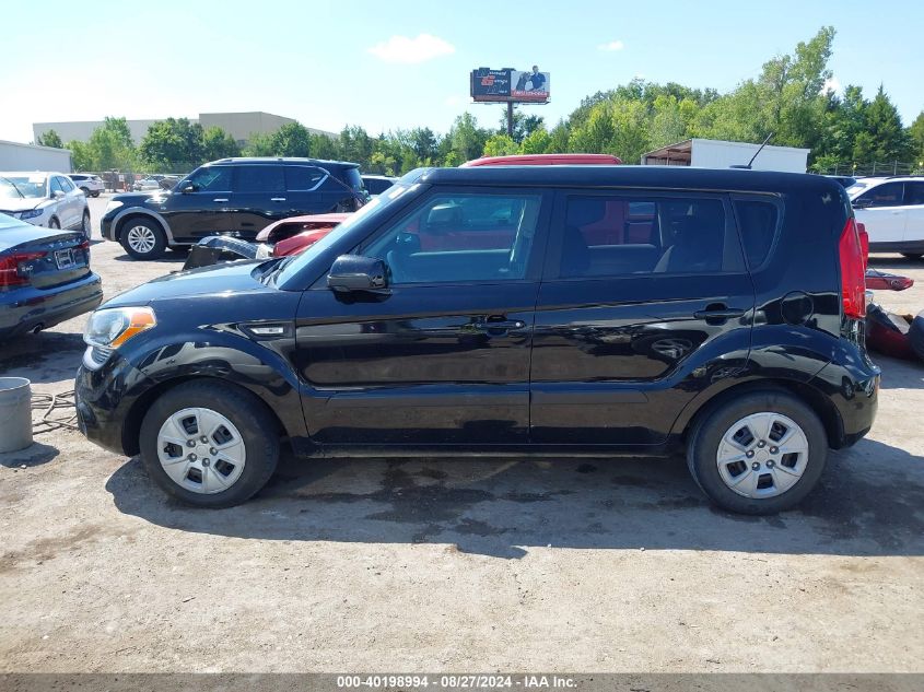 2013 Kia Soul VIN: KNDJT2A56D7519133 Lot: 40198994