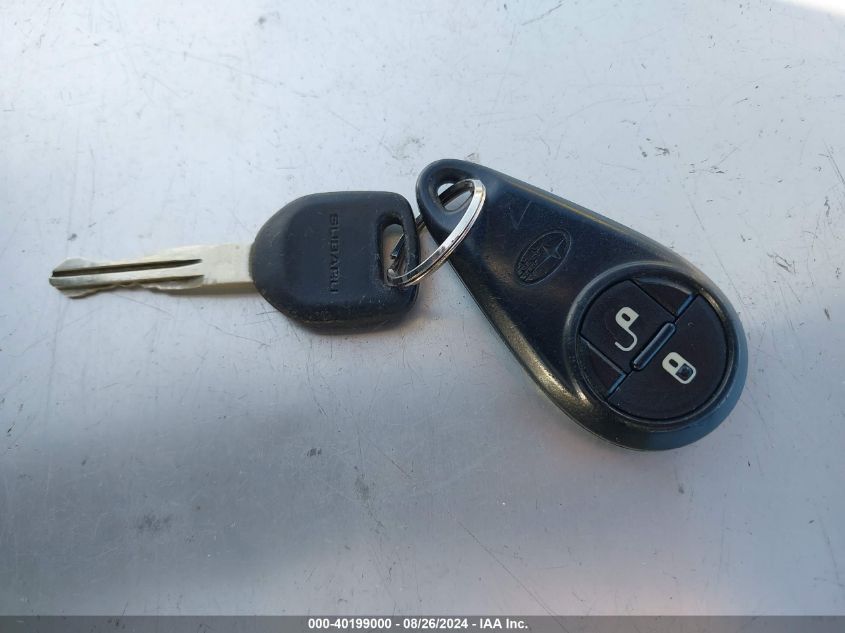 2006 Subaru Forester 2.5X VIN: JF1SG65676H735904 Lot: 40199000