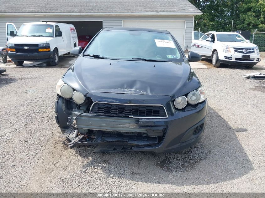 2013 Chevrolet Sonic Lt Auto VIN: 1G1JC5SG4D4137212 Lot: 40199017