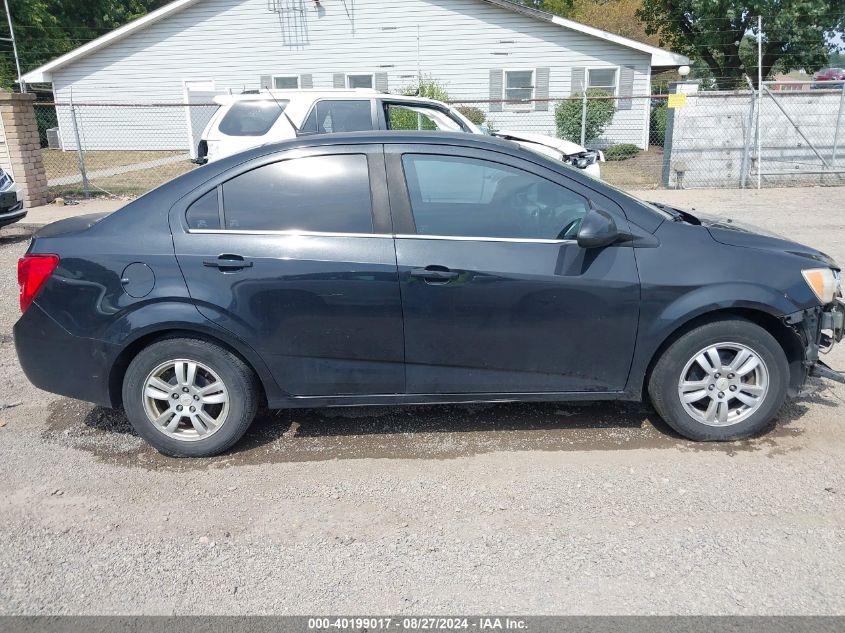 2013 Chevrolet Sonic Lt Auto VIN: 1G1JC5SG4D4137212 Lot: 40199017