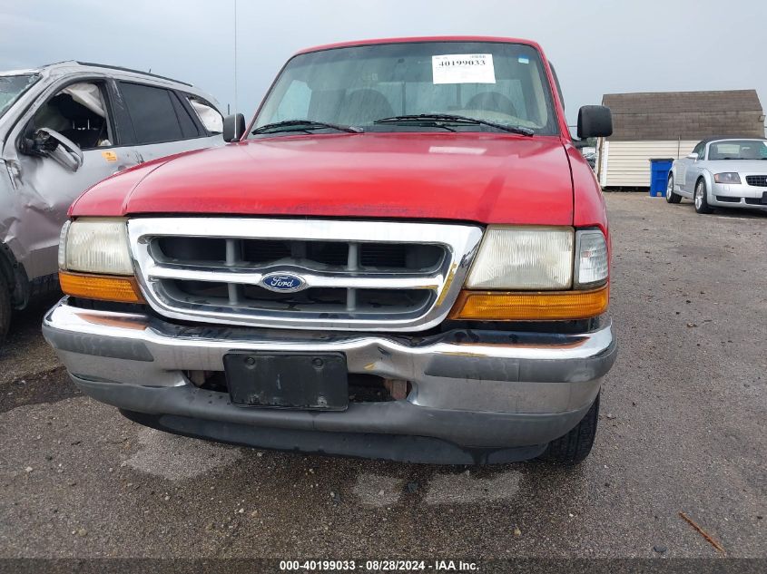 1998 Ford Ranger Splash/Xl/Xlt VIN: 1FTYR10C8WUB87031 Lot: 40199033