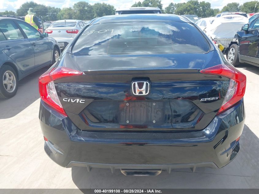 2020 Honda Civic Sport VIN: 19XFC2F86LE014488 Lot: 40199108