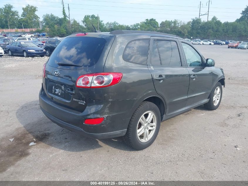 2011 Hyundai Santa Fe Gls VIN: 5XYZGDAB8BG071390 Lot: 40199125