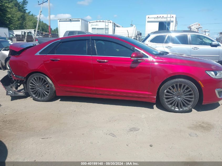 2017 Lincoln Mkz Reserve VIN: 3LN6L5F99HR645032 Lot: 40199145