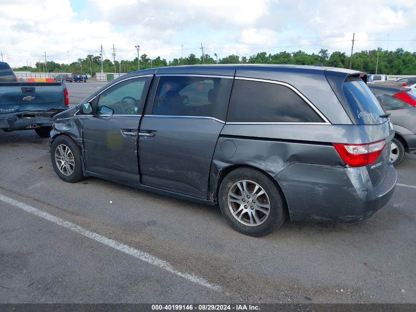 2012 Honda Odyssey Ex-L VIN: 5FNRL5H60CB063710 Lot: 40199146