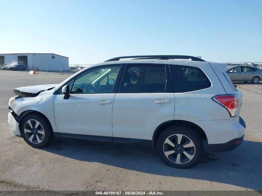 2017 Subaru Forester 2.5I Premium VIN: JF2SJAECXHH560492 Lot: 40199167