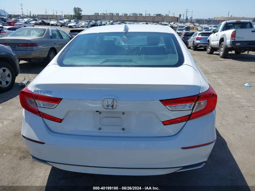 2018 Honda Accord Lx VIN: 1HGCV1F11JA055123 Lot: 40199180