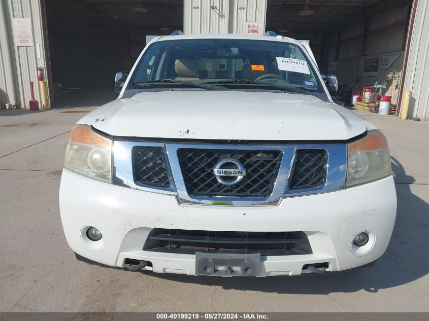 5N1BA0ND0CN606807 2012 Nissan Armada Sl