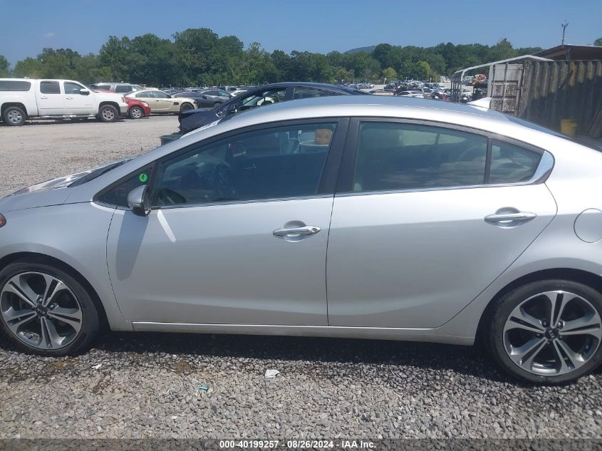 2016 Kia Forte Ex VIN: KNAFX4A81G5497605 Lot: 40199257