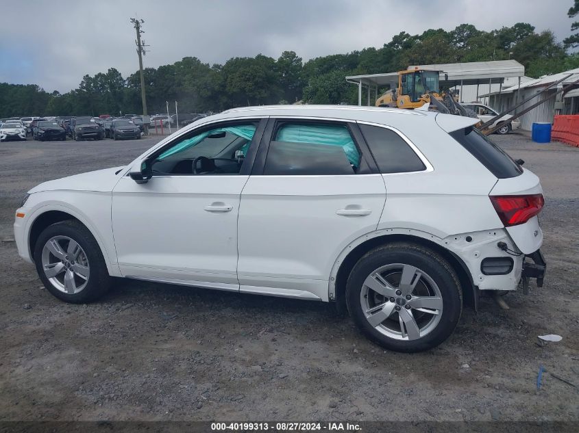 2019 Audi Q5 45 Premium VIN: WA1ANAFY4K2034260 Lot: 40199313