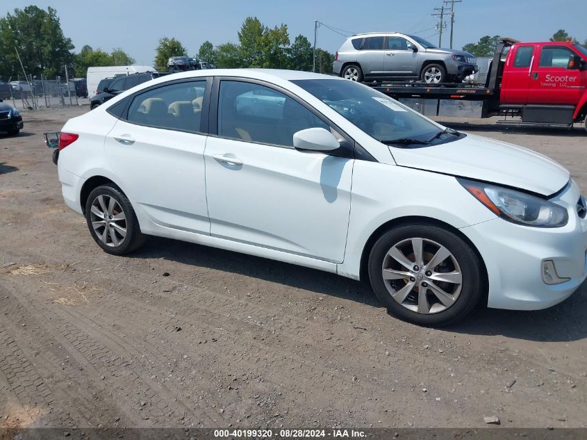 KMHCU4AE1CU126265 2012 Hyundai Accent Gls