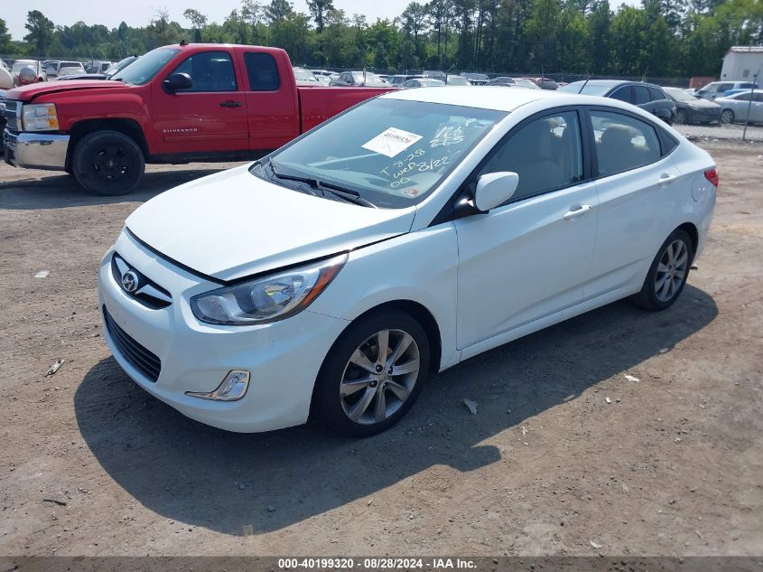 KMHCU4AE1CU126265 2012 Hyundai Accent Gls