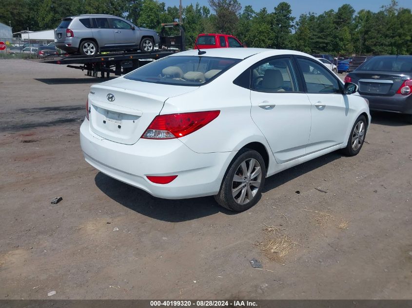 KMHCU4AE1CU126265 2012 Hyundai Accent Gls