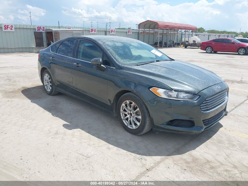 2015 Ford Fusion S VIN: 3FA6P0G78FR292844 Lot: 40199342