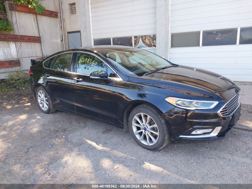 2017 FORD FUSION SE - 3FA6P0HD6HR143307