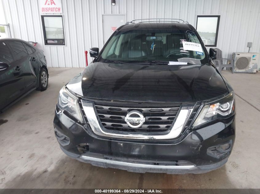 2018 Nissan Pathfinder Sl VIN: 5N1DR2MM4JC658237 Lot: 40199364