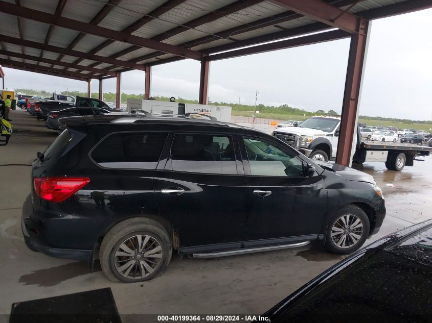 2018 Nissan Pathfinder Sl VIN: 5N1DR2MM4JC658237 Lot: 40199364