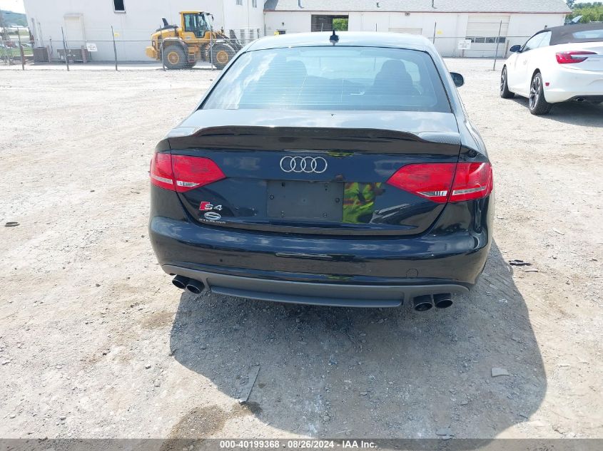 2011 Audi S4 3.0 Premium Plus VIN: WAUKGAFL8BA137421 Lot: 40199368