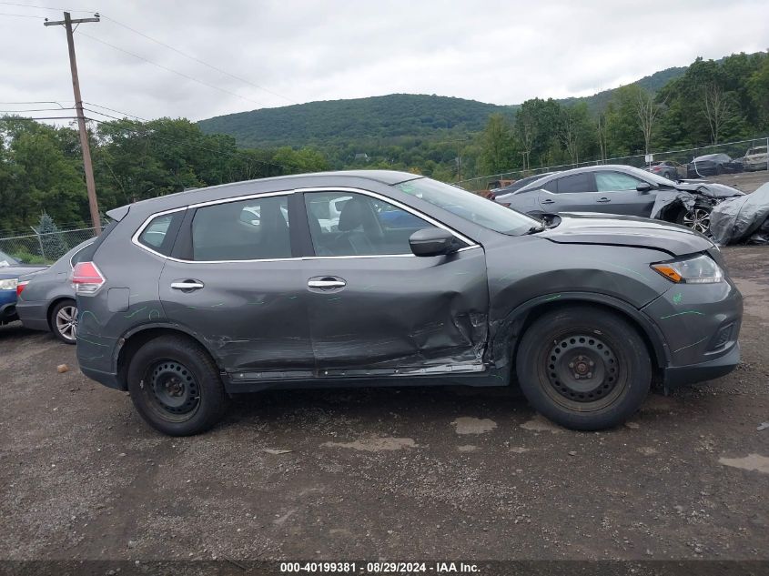 2015 Nissan Rogue S VIN: KNMAT2MV9FP542601 Lot: 40199381