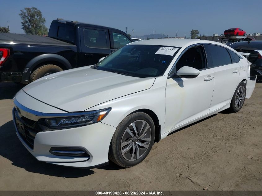 VIN 1HGCV3F12KA015372 2019 HONDA ACCORD HYBRID no.2