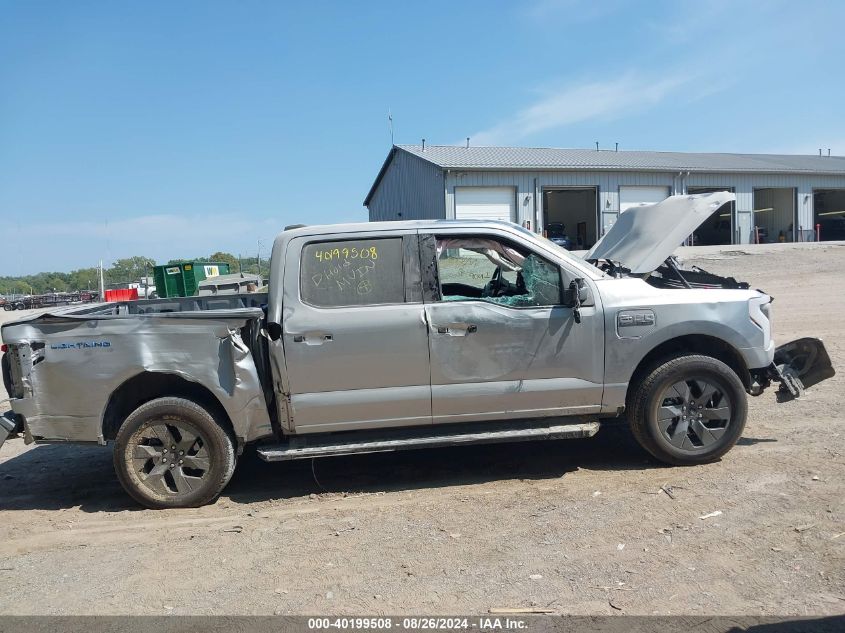 2023 Ford F-150 Lightning Lariat VIN: 1FTVW1EV4PWG09226 Lot: 40199508