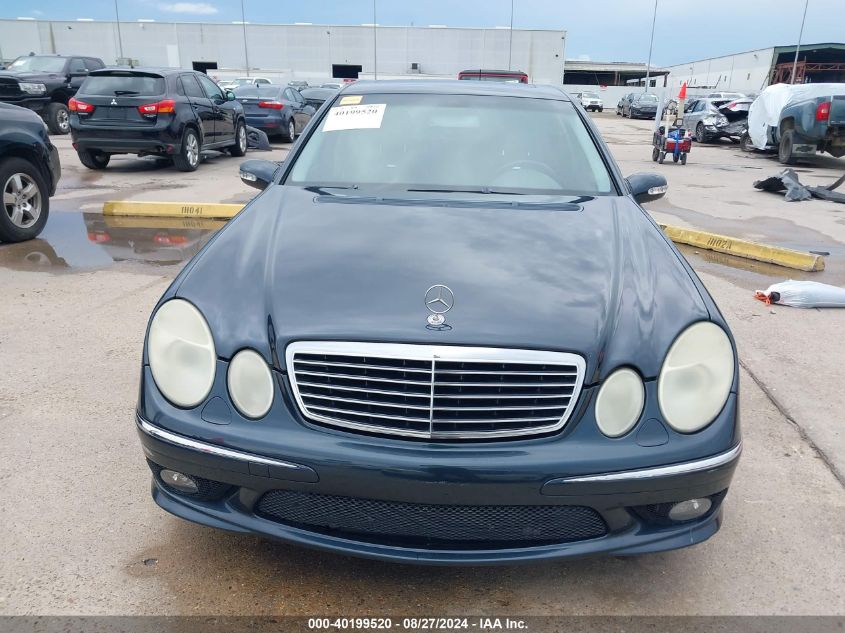 2005 Mercedes-Benz E 55 Amg VIN: WDBUF76J85A769323 Lot: 40199520