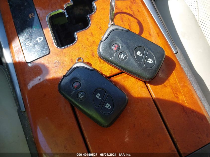 2009 Lexus Is 250 VIN: JTHBK262595087156 Lot: 40199527