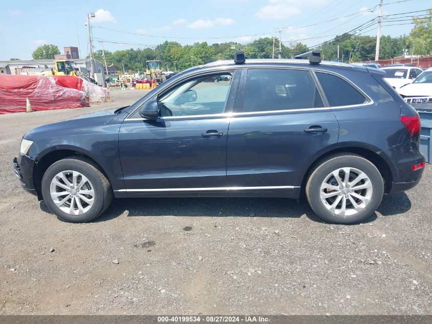 2013 Audi Q5 2.0T Premium VIN: WA1LFAFP6DA098418 Lot: 40199534