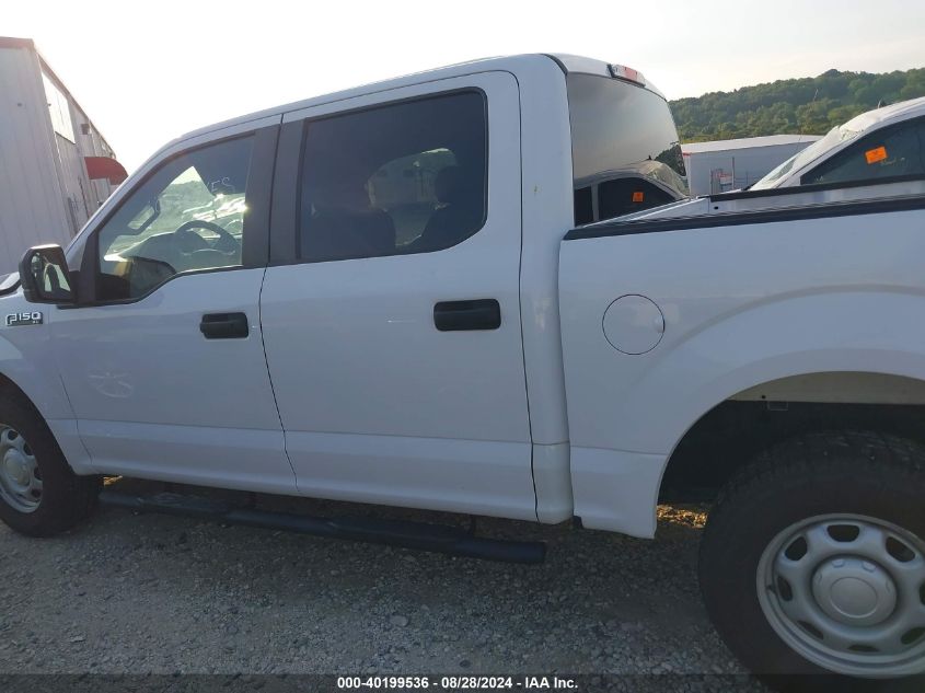 2017 Ford F-150 Xl VIN: 1FTEW1E87HKD63677 Lot: 40199536