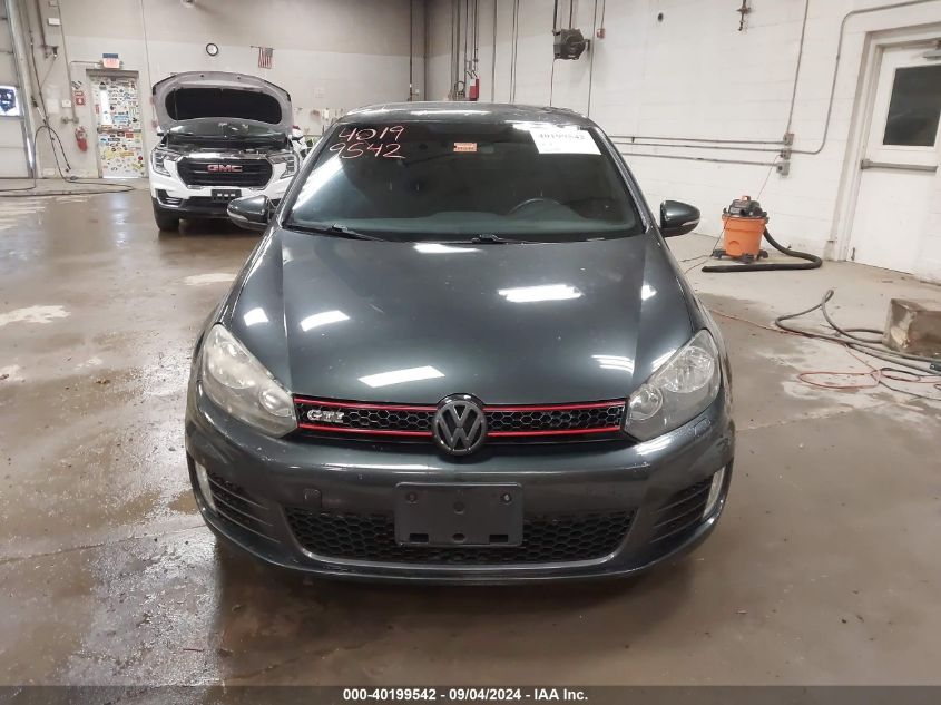 2012 Volkswagen Gti 4-Door VIN: WVWGD7AJ3CW136045 Lot: 40199542