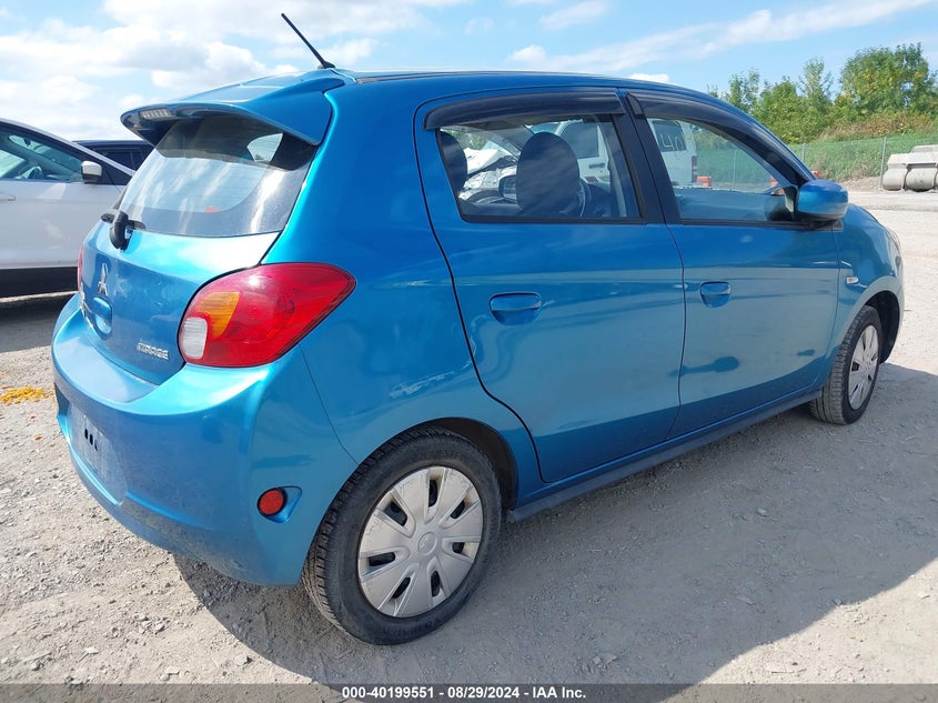 2015 MITSUBISHI MIRAGE VIN: ML32A3HJ9FH005411