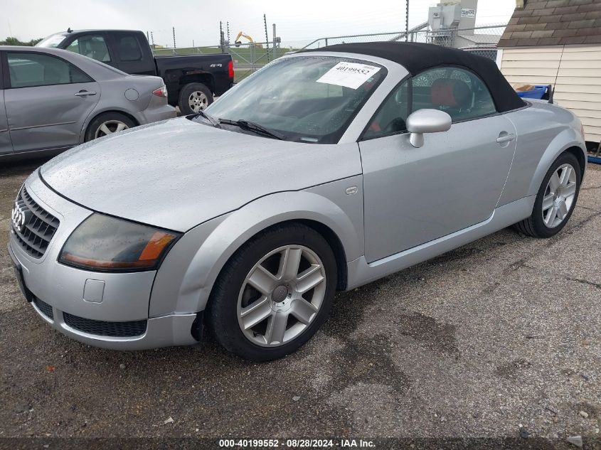 2003 Audi Tt 1.8L VIN: TRUTC28N131014834 Lot: 40199552