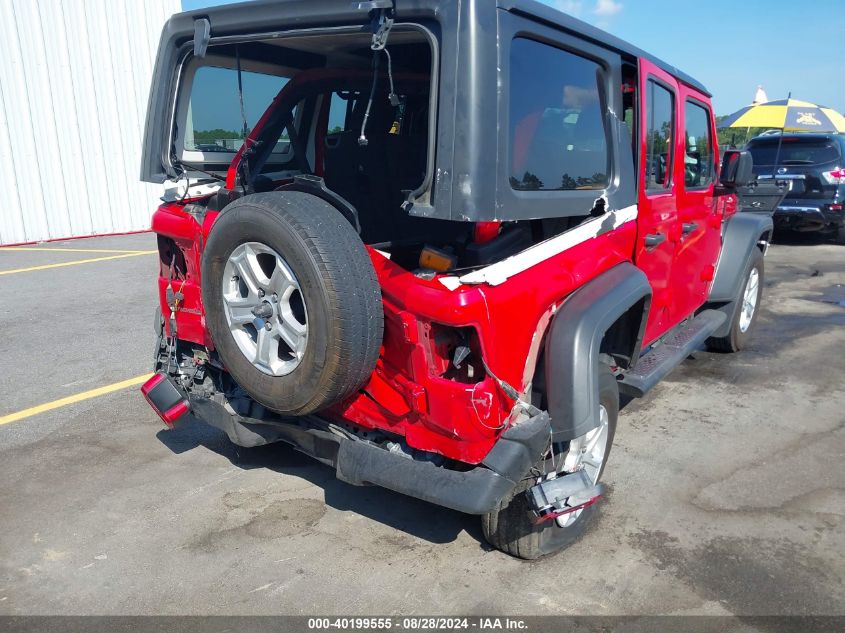 2021 Jeep Wrangler Unlimited Sport S 4X4 VIN: 1C4HJXDN5MW510975 Lot: 40199555